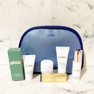 La Mer Skincare Bundle • 4 Minis & Pouch